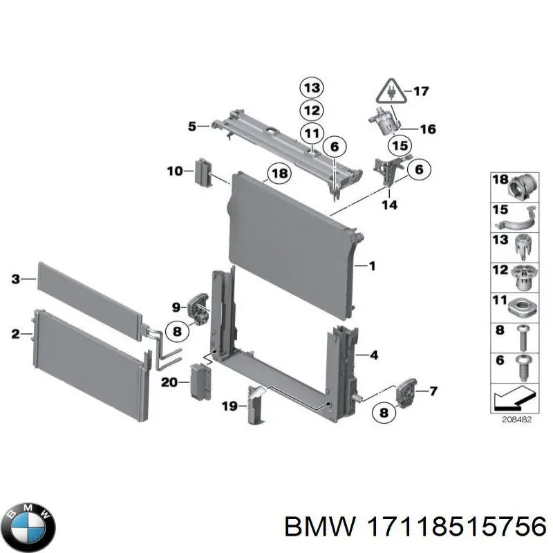 17118515756 BMW