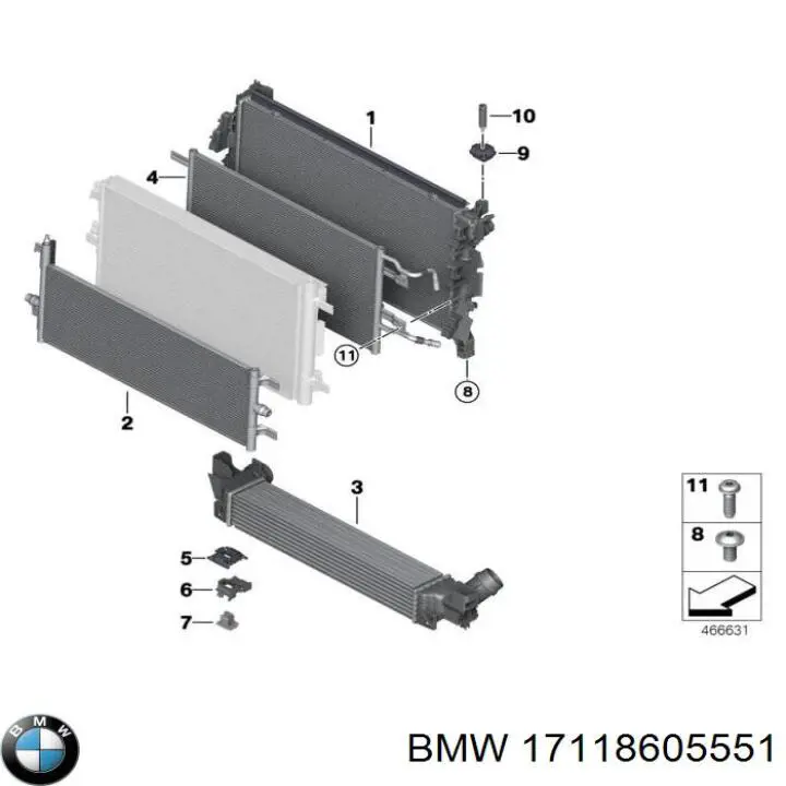  BMW 17118605551 precio, desde 6,93 EUR