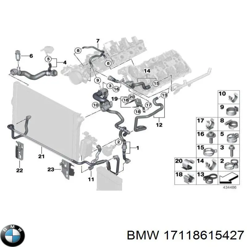 17118615427 BMW