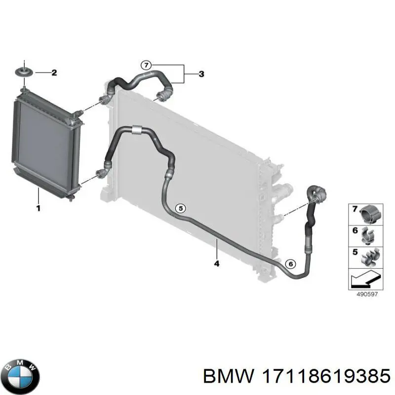  BMW 17118619385 precio, desde 7,79 EUR