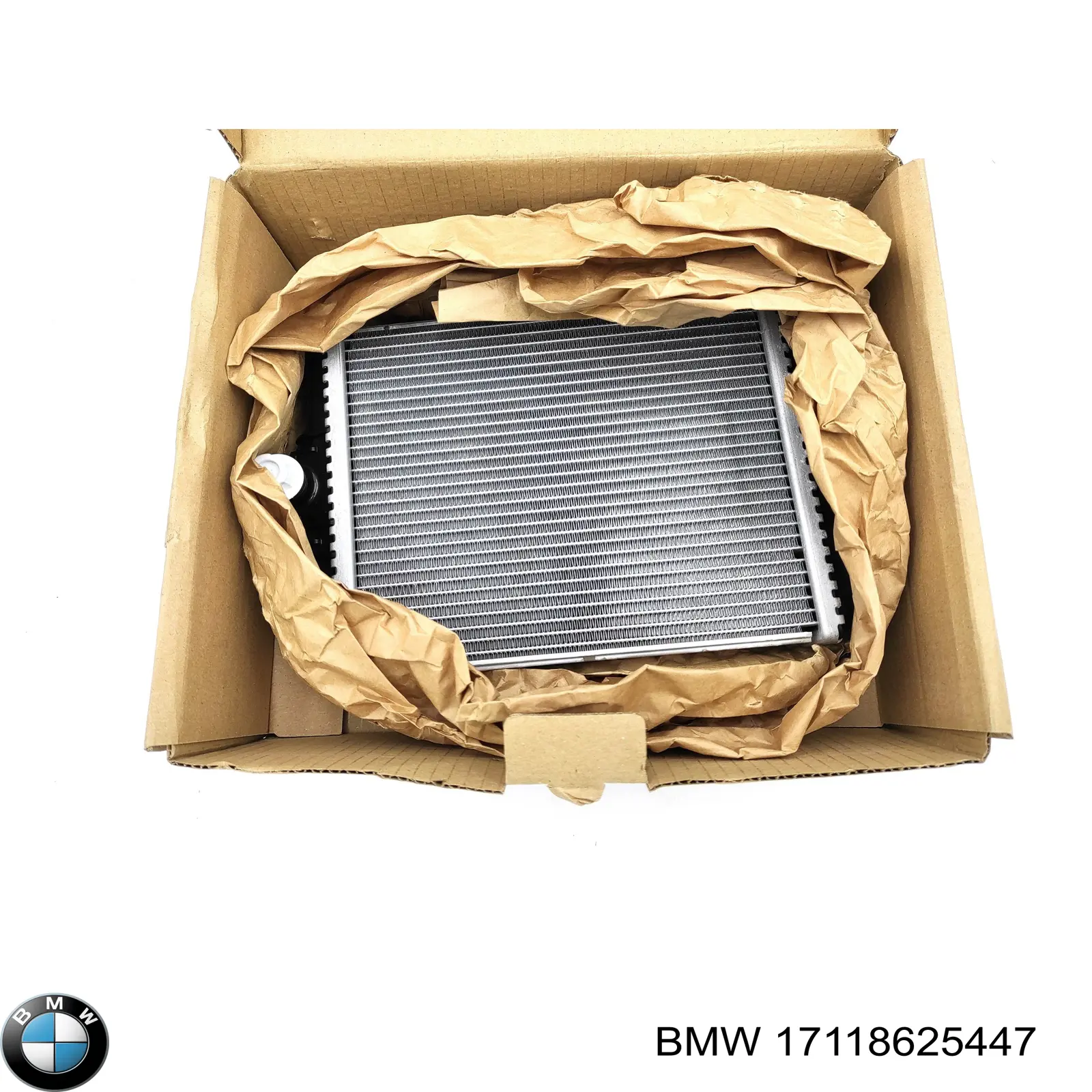 Radiador de refrigeración del motor izquierdo BMW 17118625447