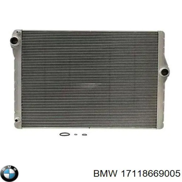 17118669005 BMW radiador refrigeración del motor