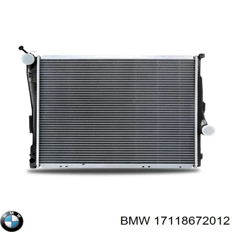 17118672012 BMW radiador