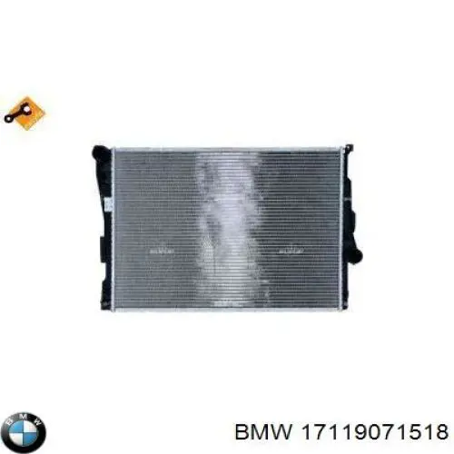 17119071518 BMW radiador