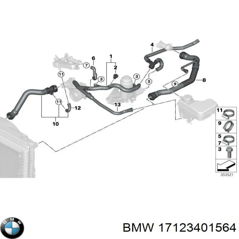 17123401564 BMW