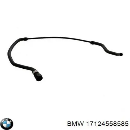 17124558585 BMW tubería de radiador, tuberia flexible calefacción, superior