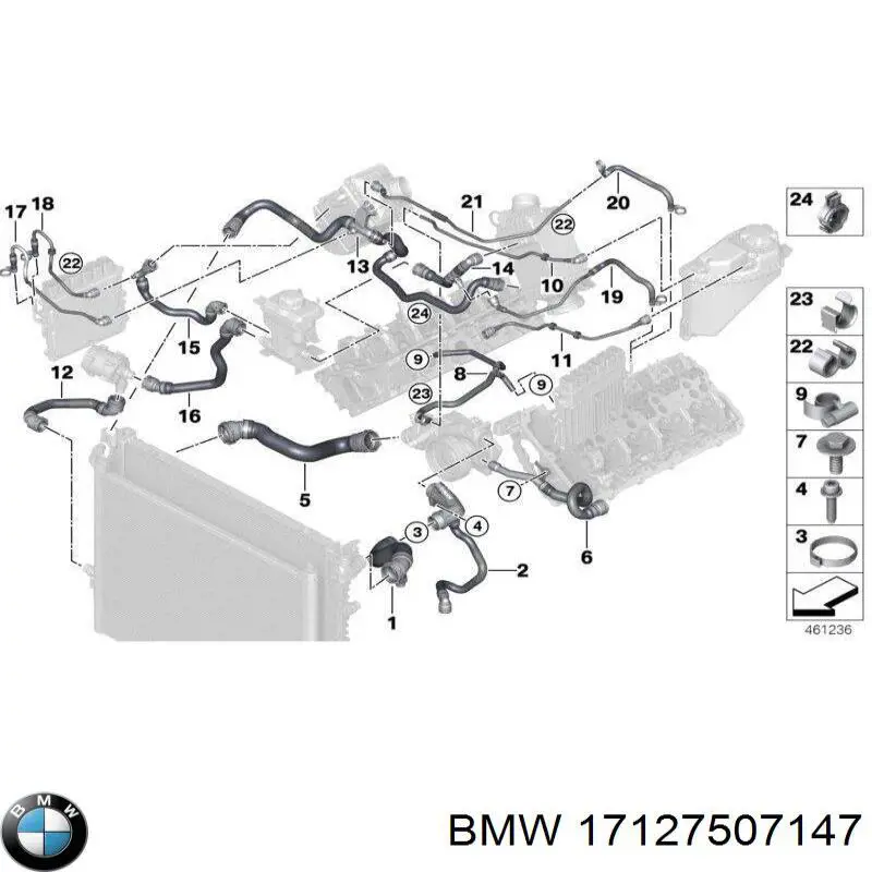 Comprar 17127507147 BMW 
