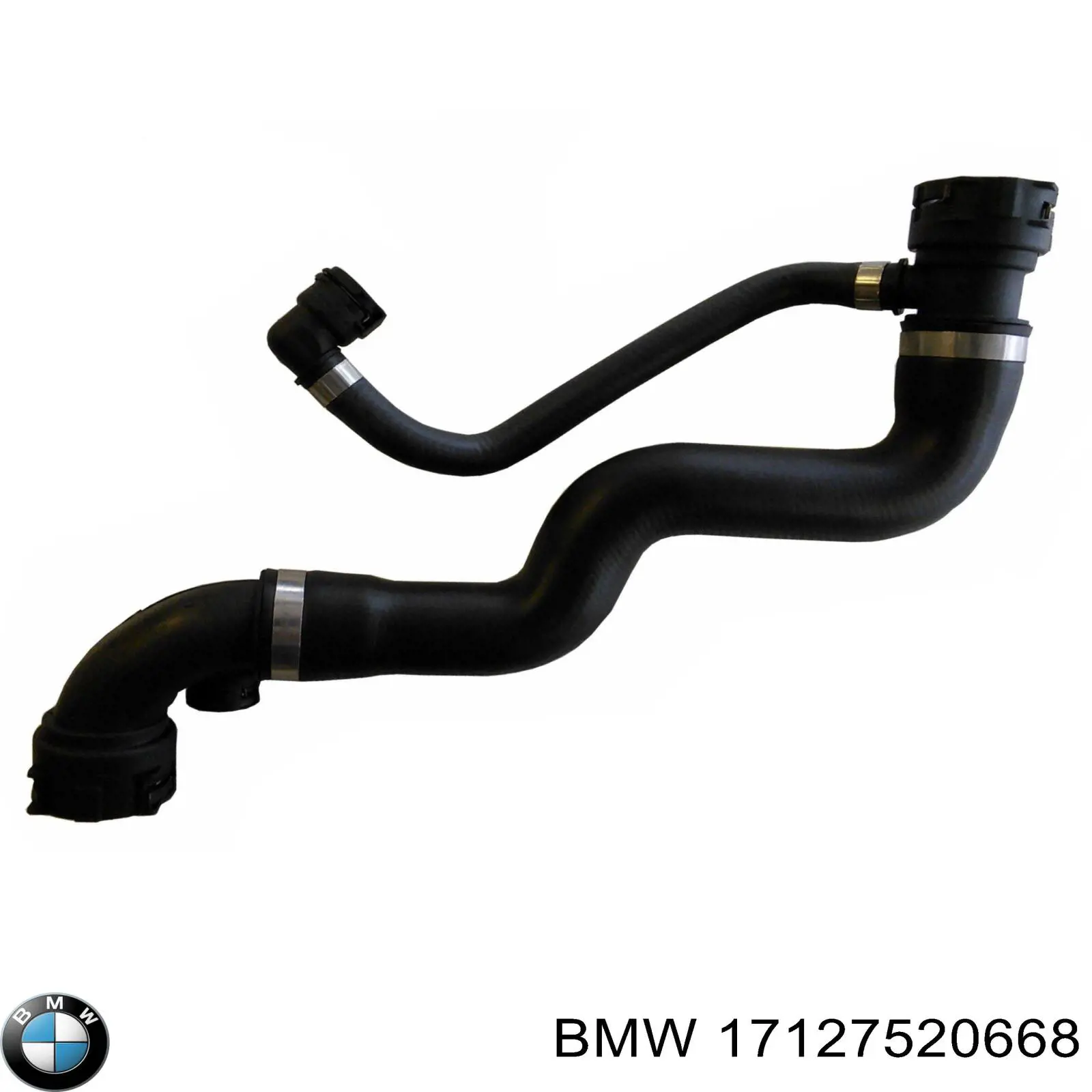 17127520668 BMW tubería de radiador arriba