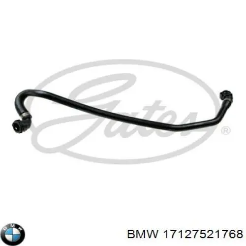 17127521768 BMW tubería de radiador arriba