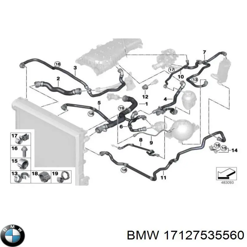 17127535560 BMW 