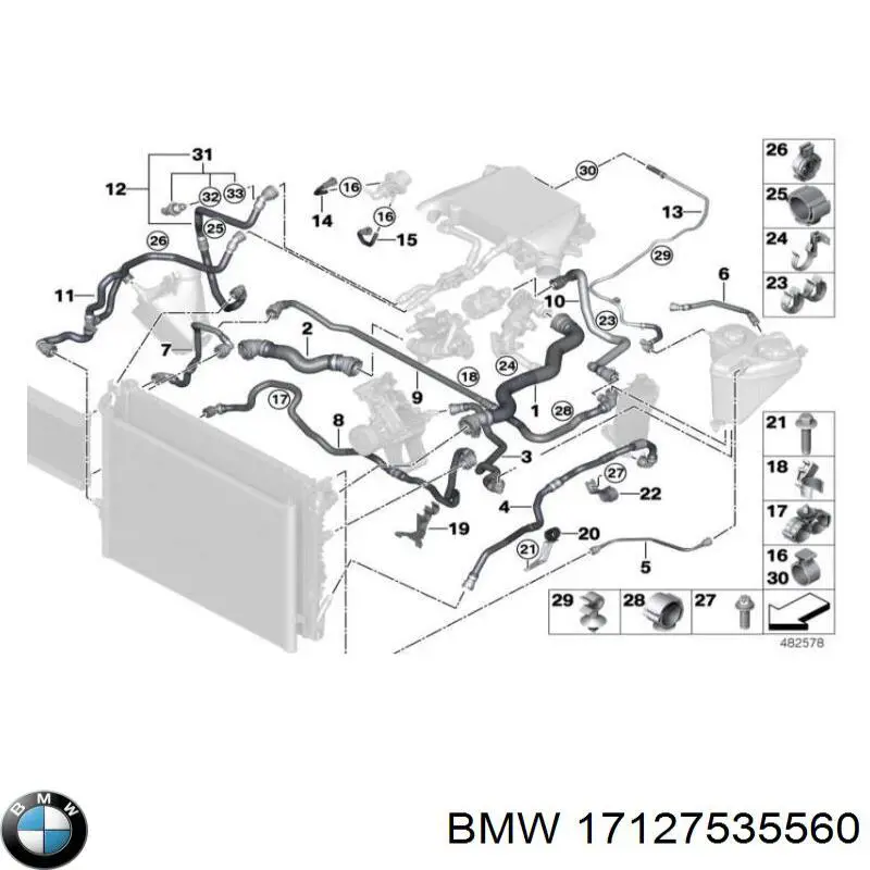 17127535560 BMW