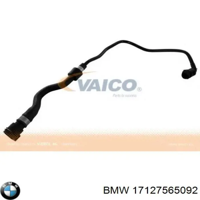 Manguera superior del depósito de expansión 17127565092 BMW