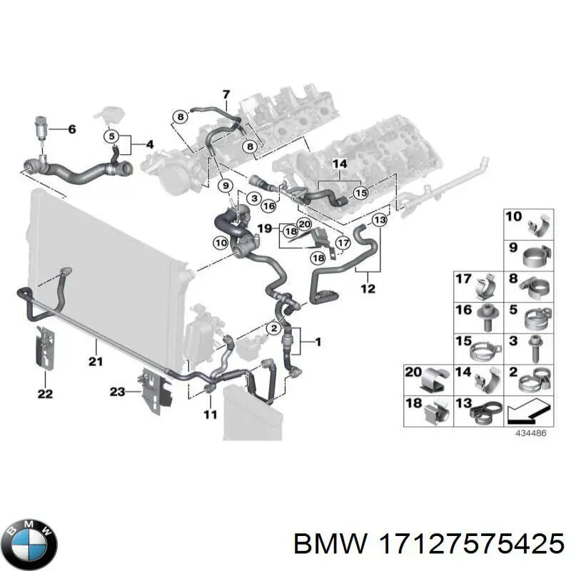 BMW 17127575425 precio, desde 229,62 EUR