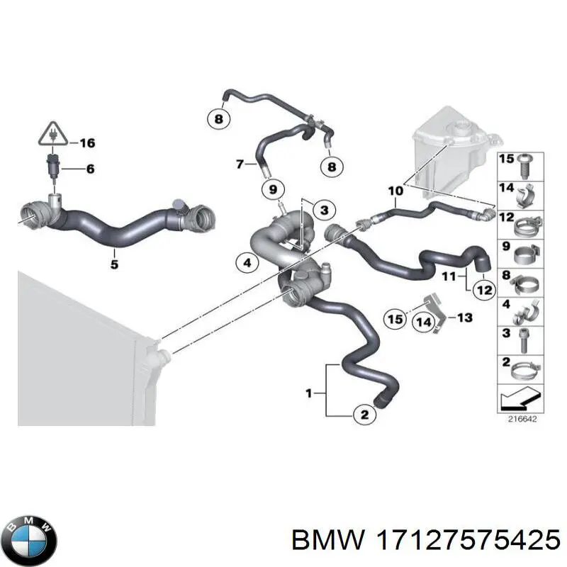 Comprar 17127575425 BMW 