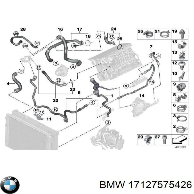  BMW 17127575426 precio, desde 218,79 EUR
