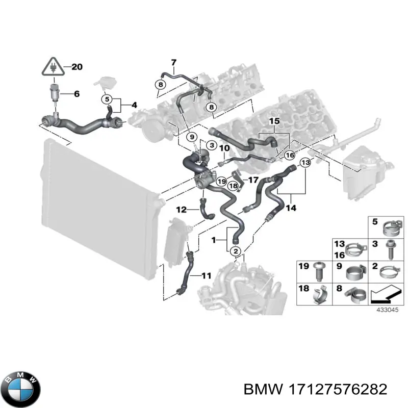 17127576282 BMW 