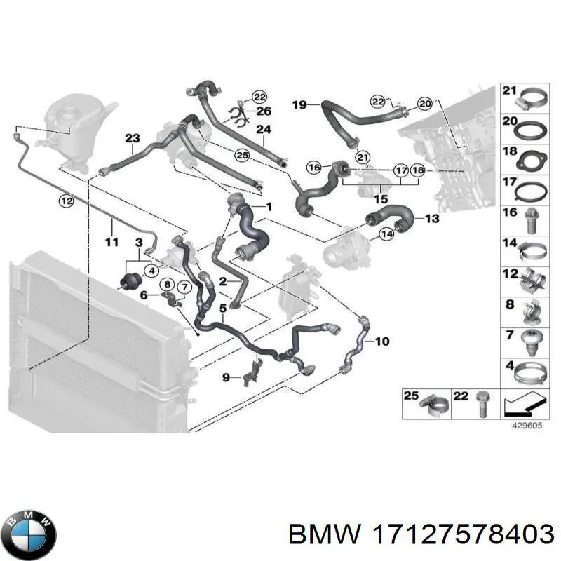 17127578403 BMW