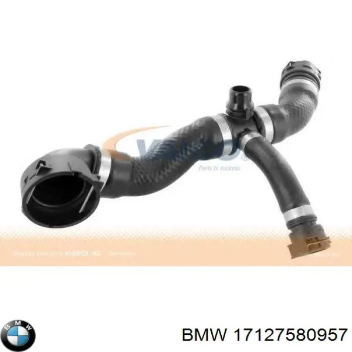 Manguera superior del radiador 17127580957 BMW