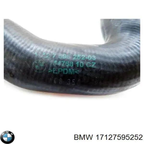 17127595252 BMW tubería de radiador arriba