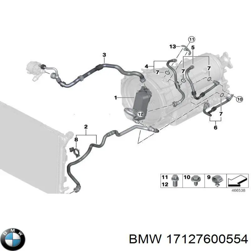 Manguito de líquido refrigerante BMW 17127600554 precio, desde 30,01 EUR