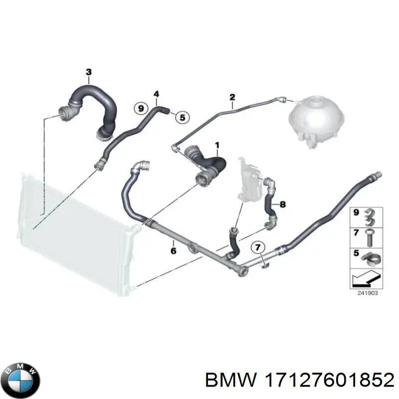 17127601852 BMW