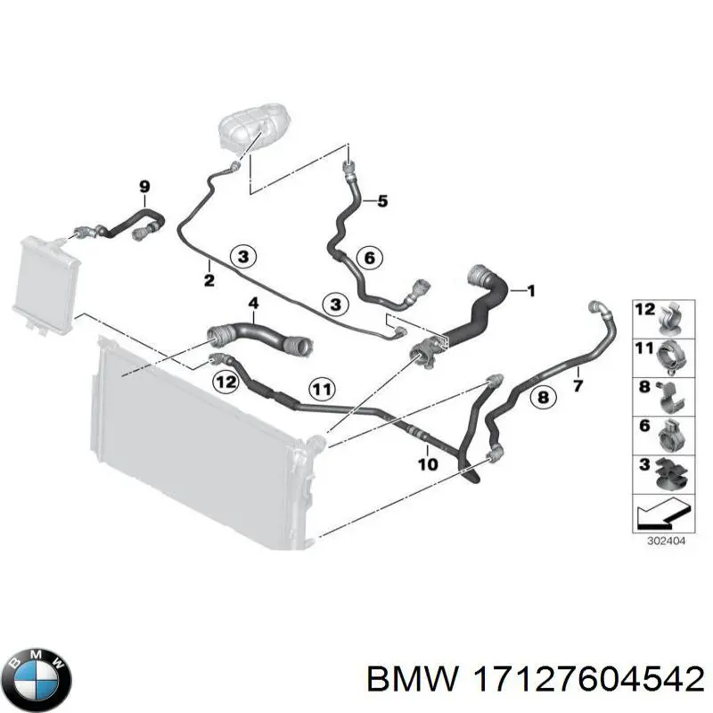Comprar 97275 Metalcaucho Manguera superior del radiador