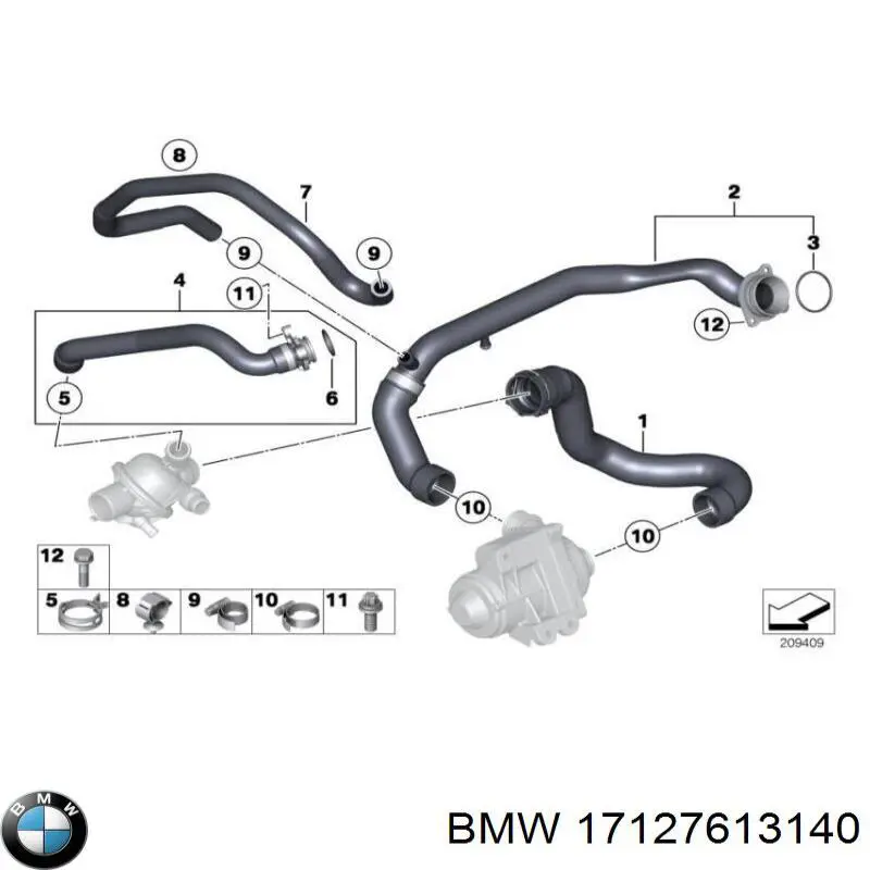  17127613140 BMW