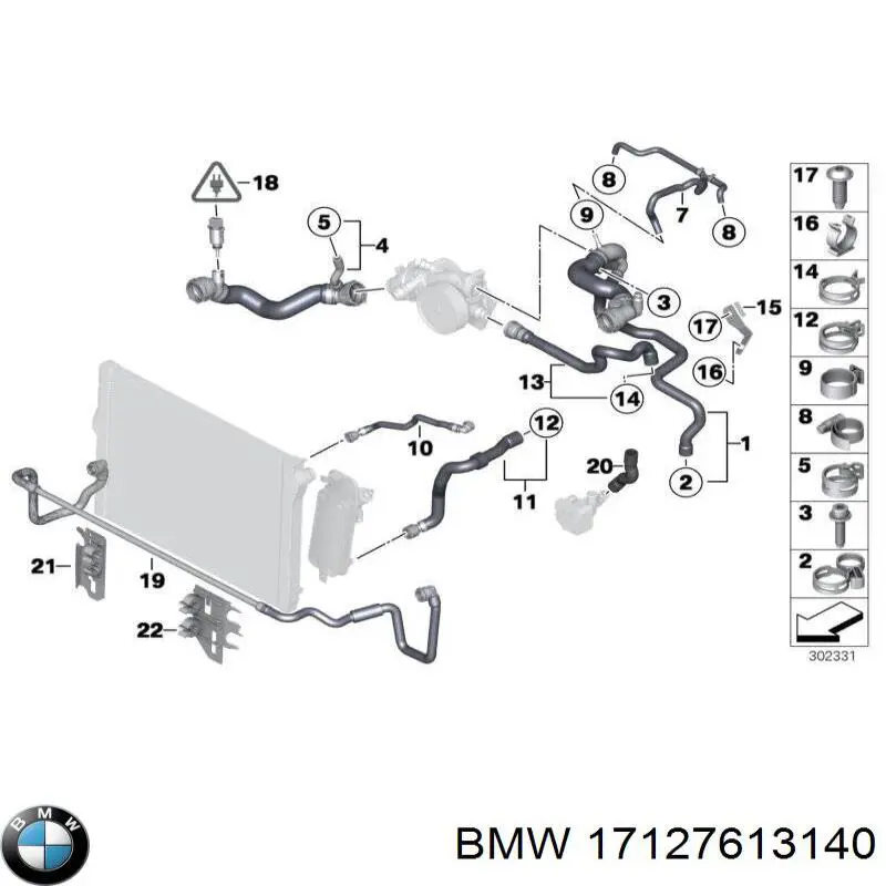  BMW 17127613140 precio, desde 13,73 EUR