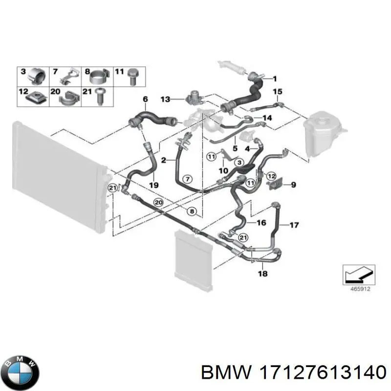 Comprar 17127613140 BMW 