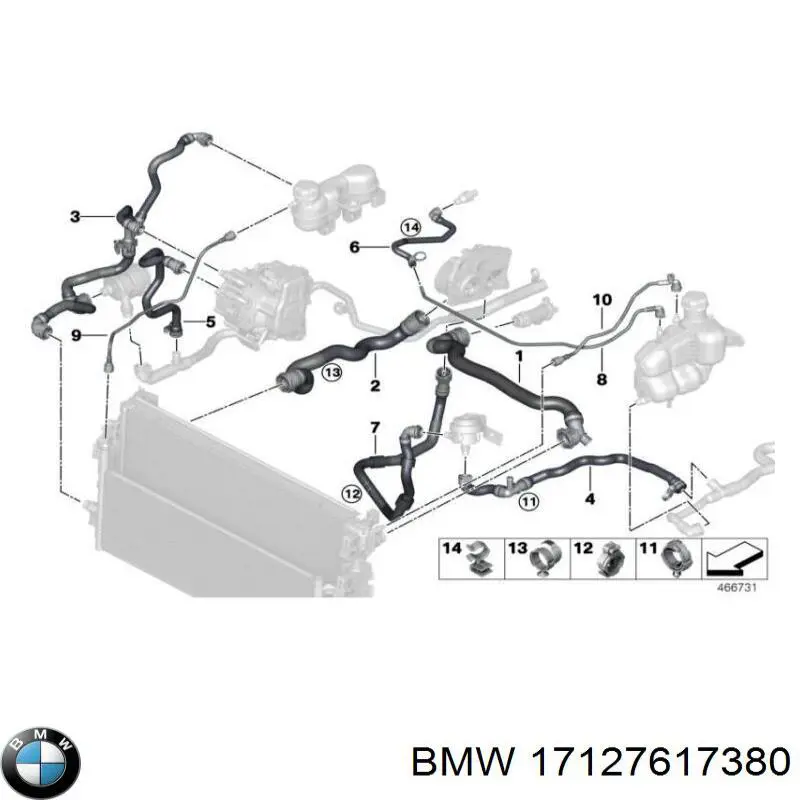 17127617380 BMW