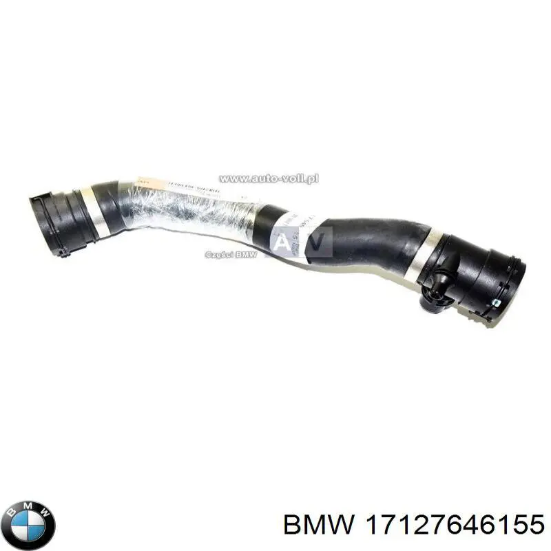 17127646155 BMW tubería de radiador arriba