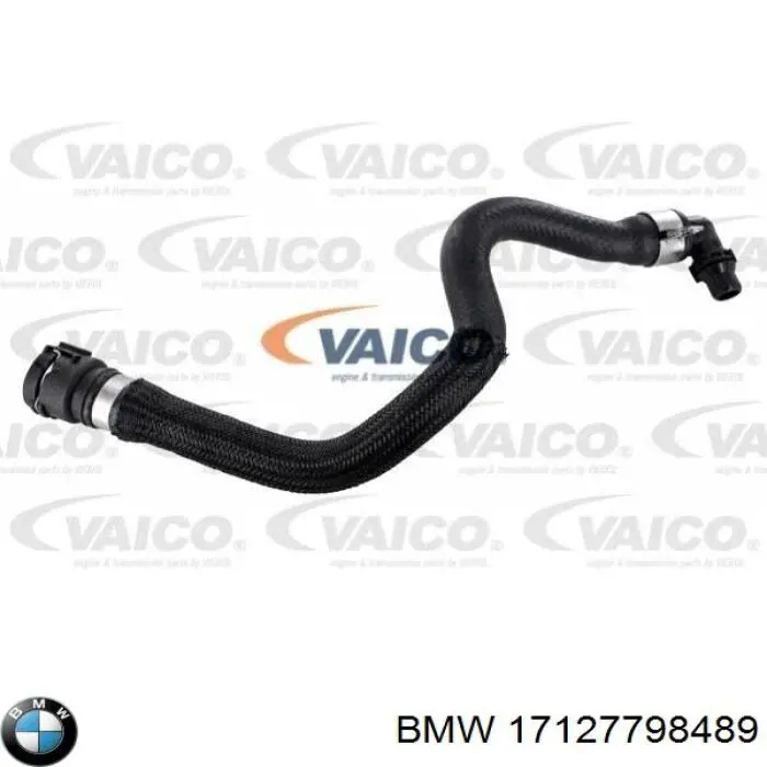 17127798489 BMW tubería de radiador arriba