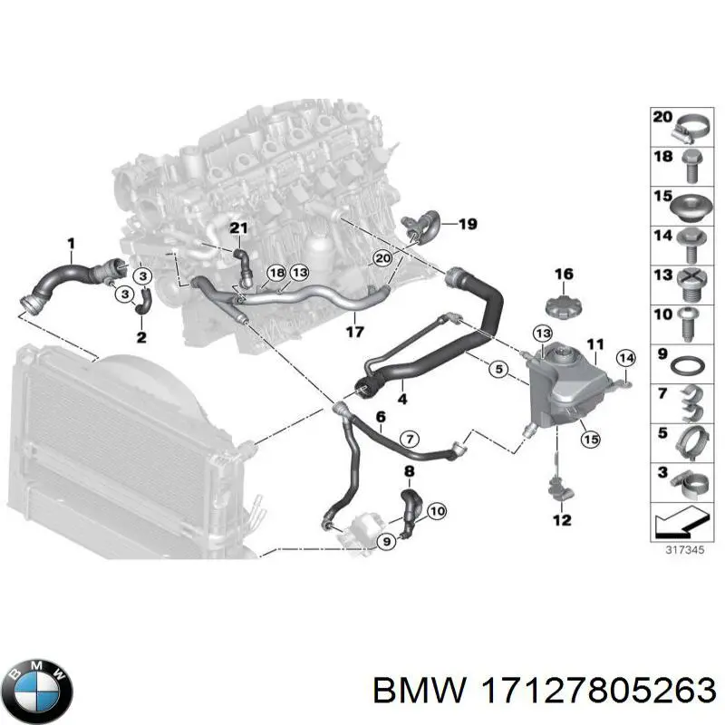Comprar 17127805263 BMW 