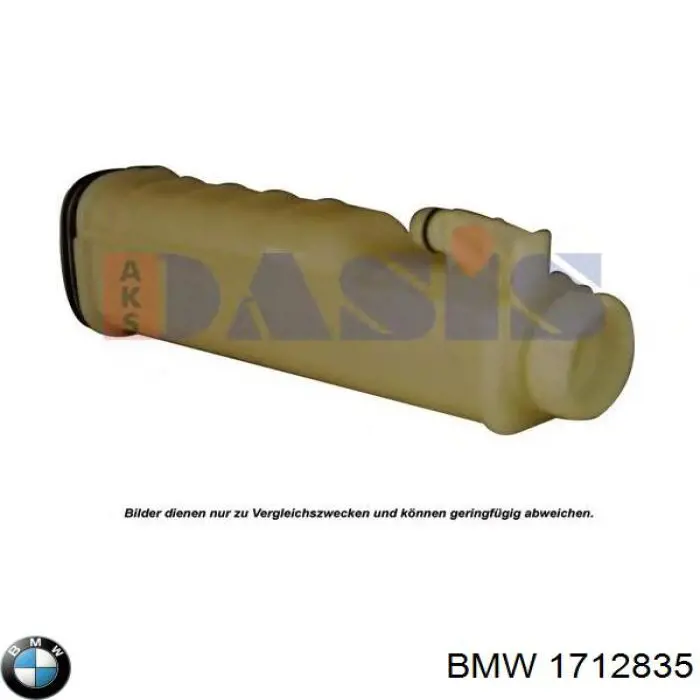 1712835 BMW depósito de agua, radiador