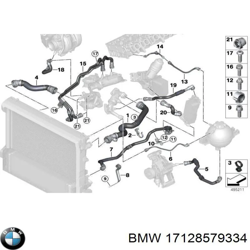 17128579334 BMW