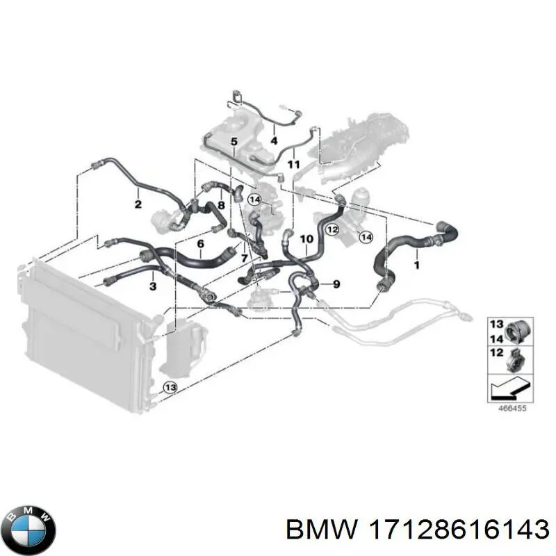 17128616143 BMW 