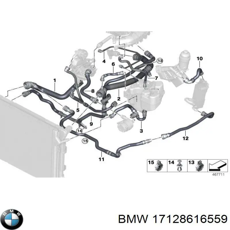 Comprar 17128616559 BMW 