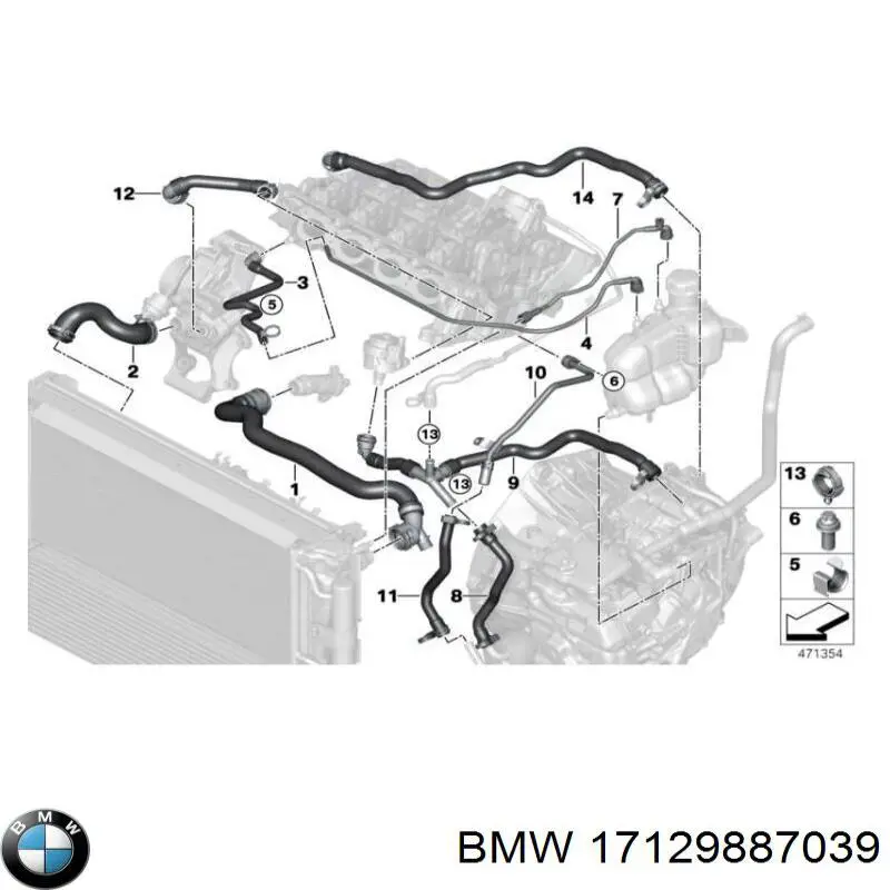  BMW 17129887039 precio, desde 69,55 EUR