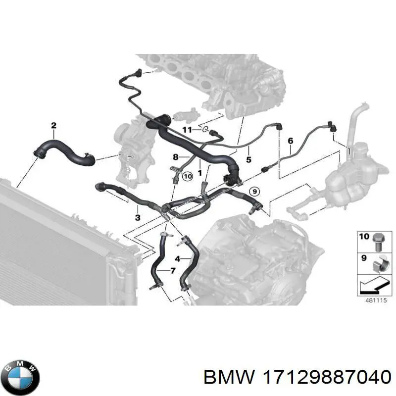  BMW 17129887040 precio, desde 51,50 EUR