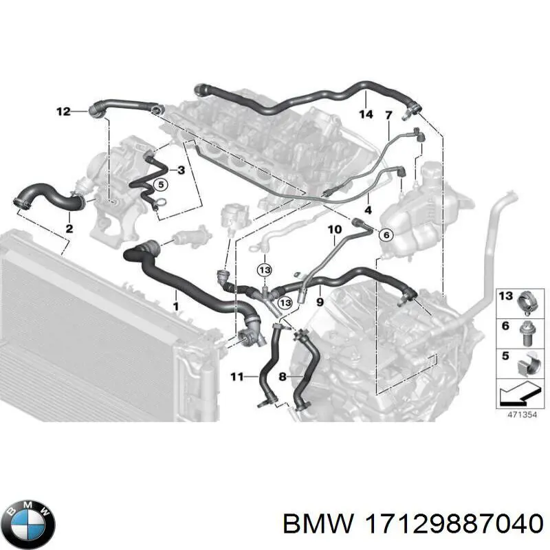 Comprar 17129887040 BMW 