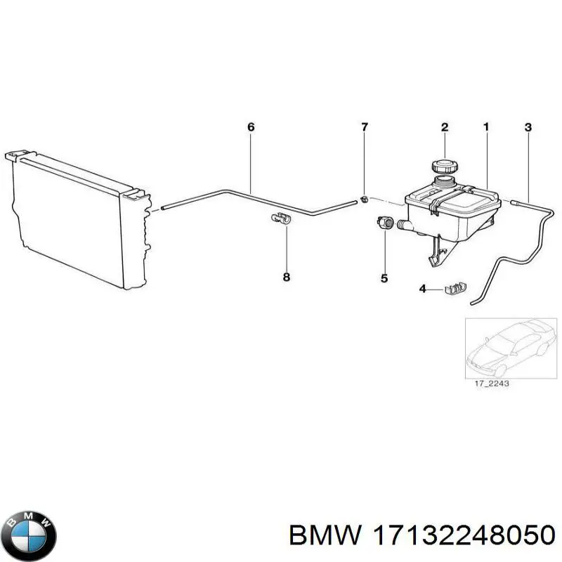 Comprar 17132248050 BMW Deposito expansion