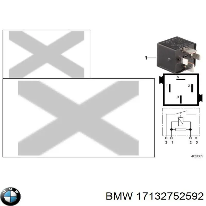 17132752592 BMW botella de refrigeración