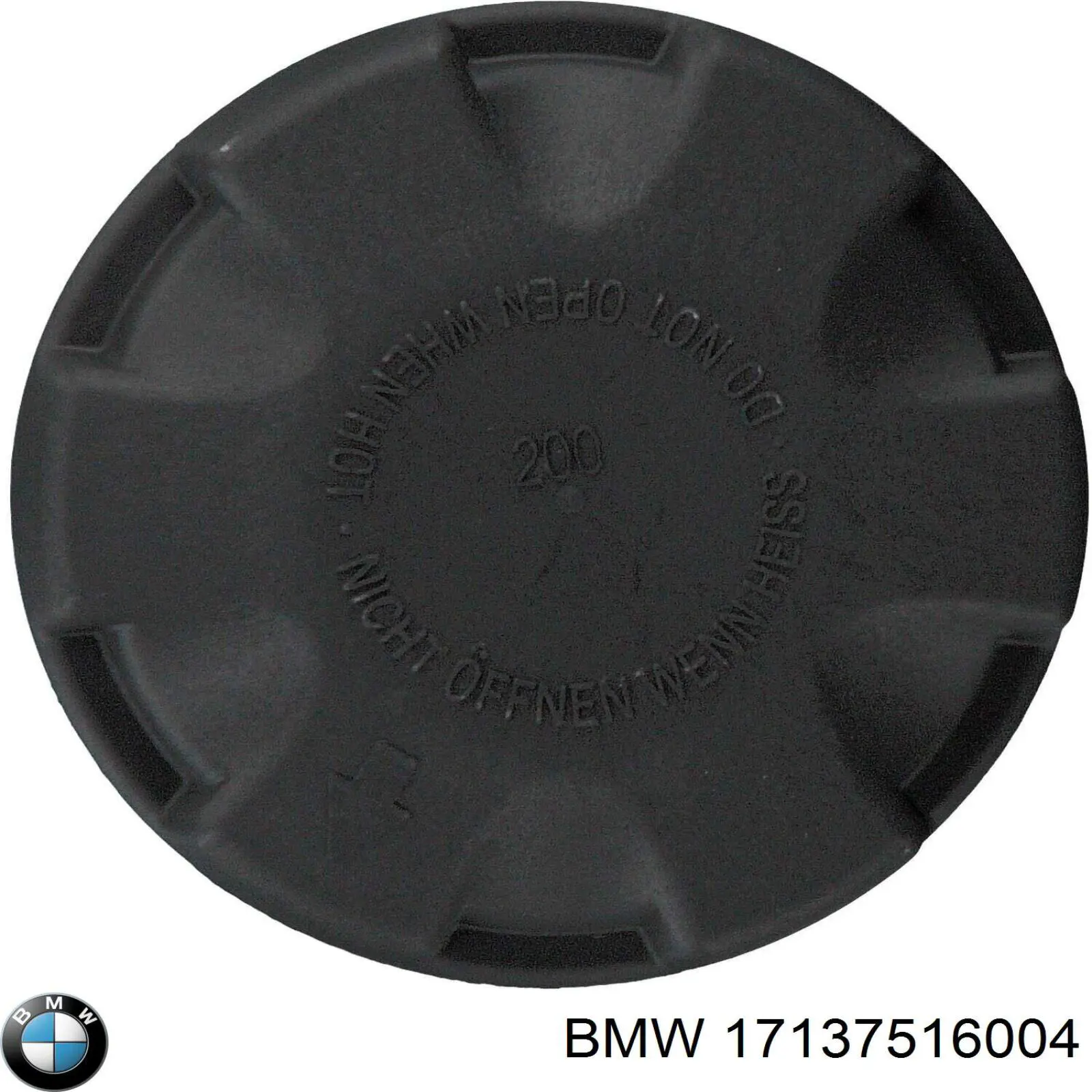 17137516004 BMW tapón de expansión de refrigerante/anticongelante