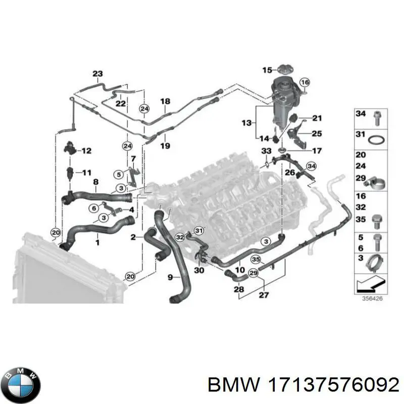 Comprar 17137576092 BMW 