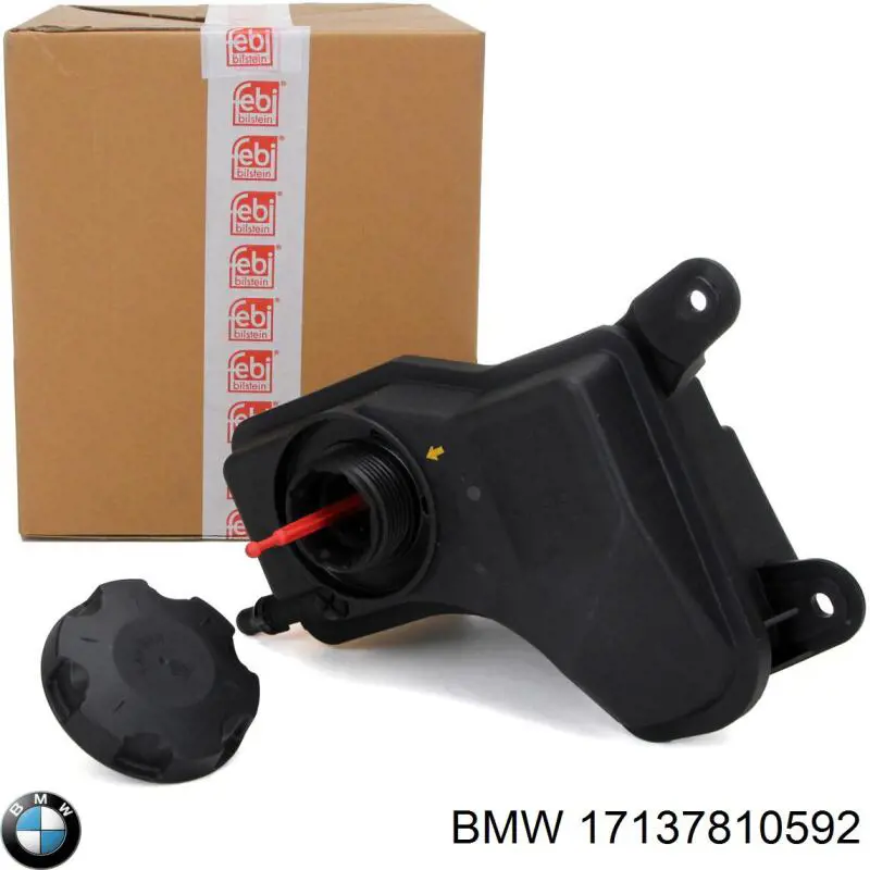 17137810592 BMW botella de refrigeración