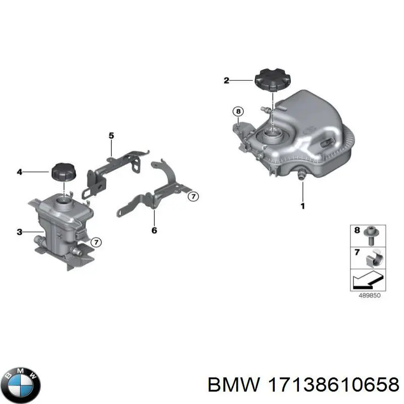 Botella expansion BMW 17138610658 precio, desde 102,39 EUR