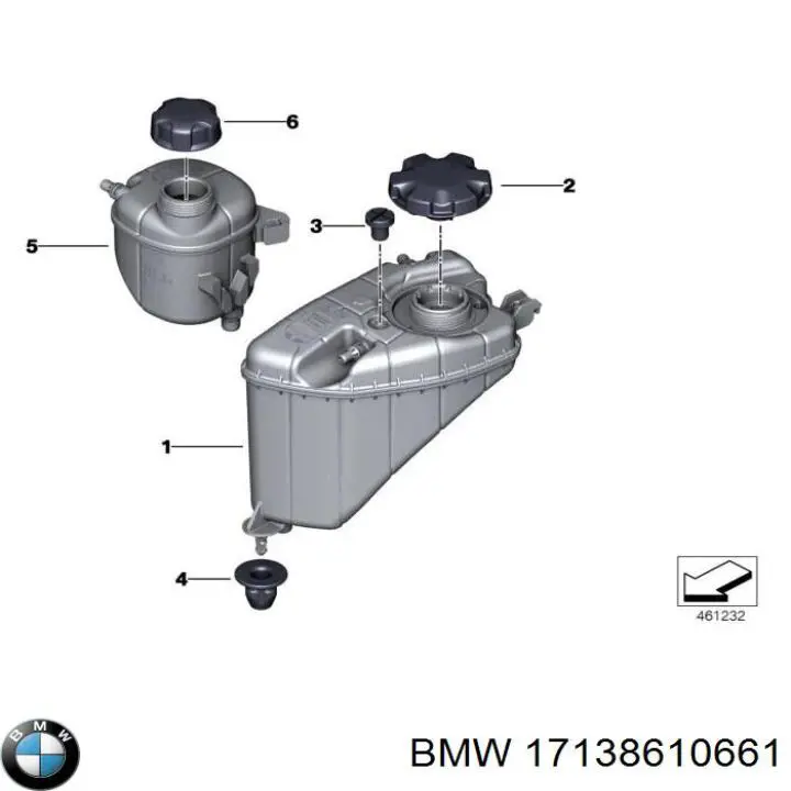 Comprar 17138610661 BMW Deposito expansion