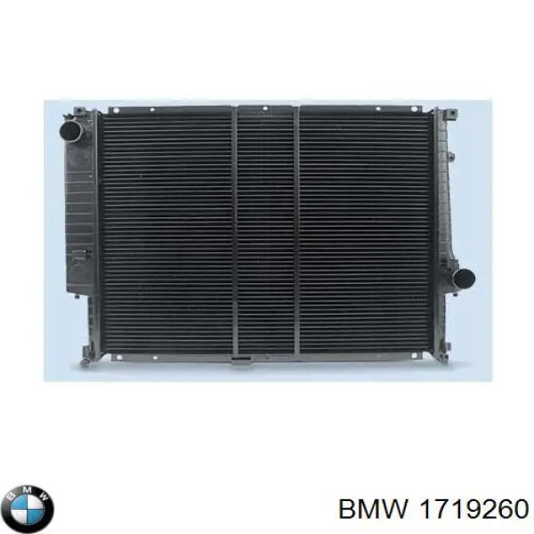 1719260 BMW radiador refrigeración del motor