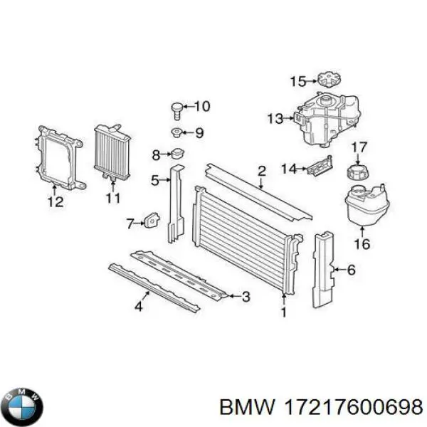  BMW 17217600698 precio, desde 46,63 EUR