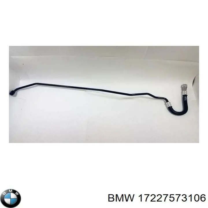 17227534891 BMW tubo manguera para enfriador de aceite, alta presion